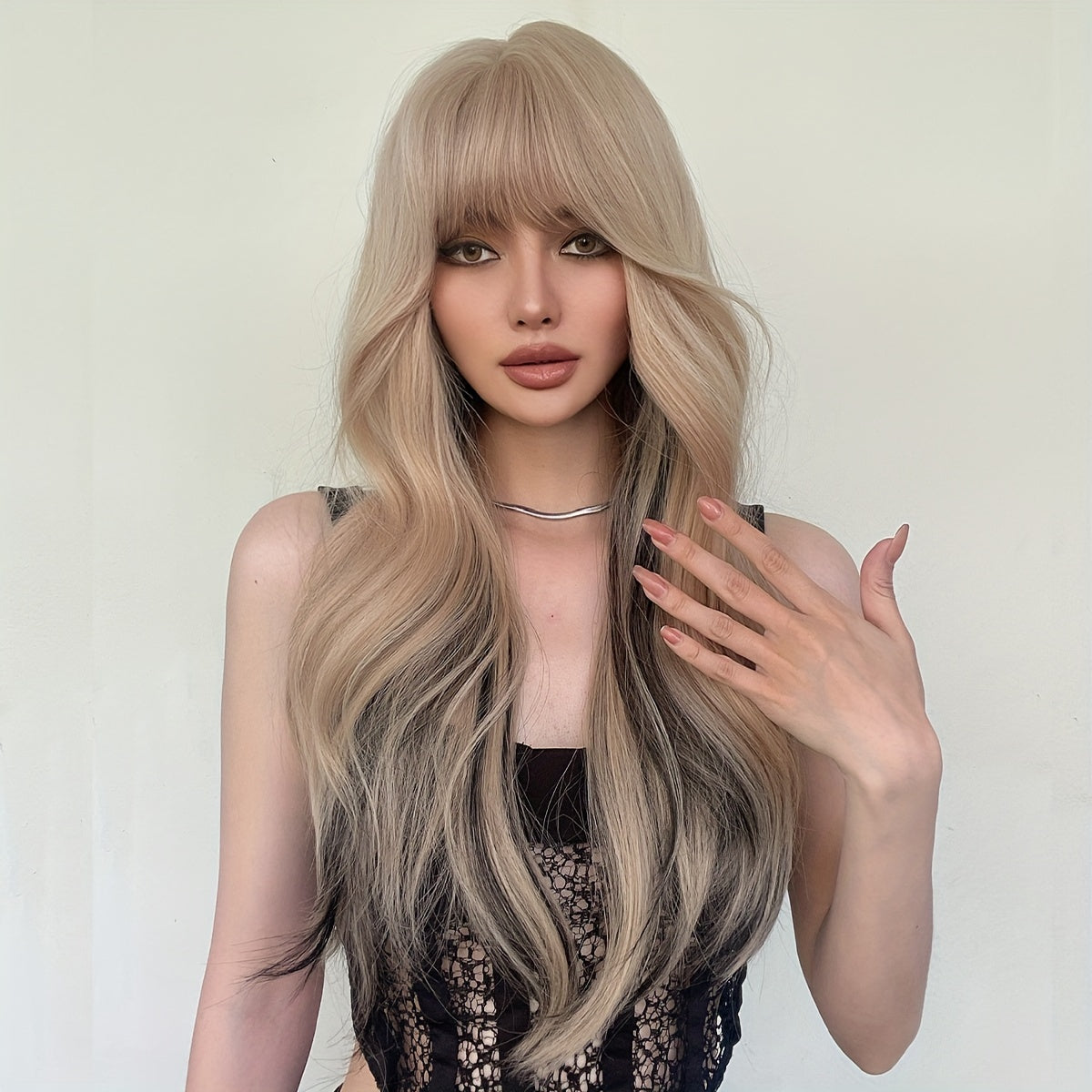 Elegant Curly Wig-1
