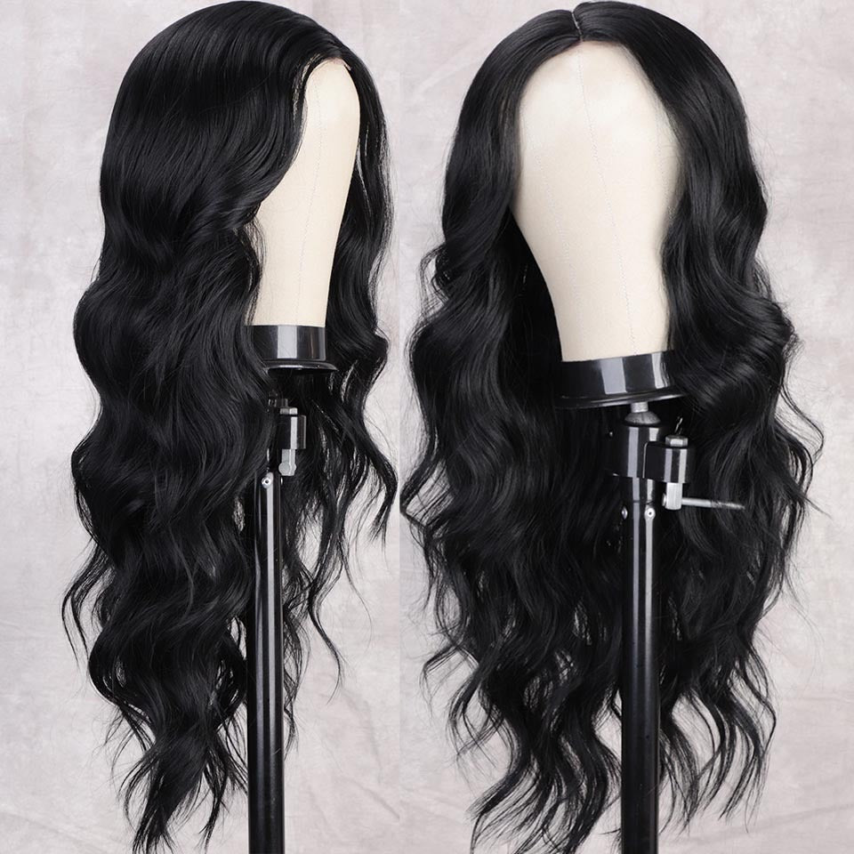 Elegant Long Curly Hair Wig-2