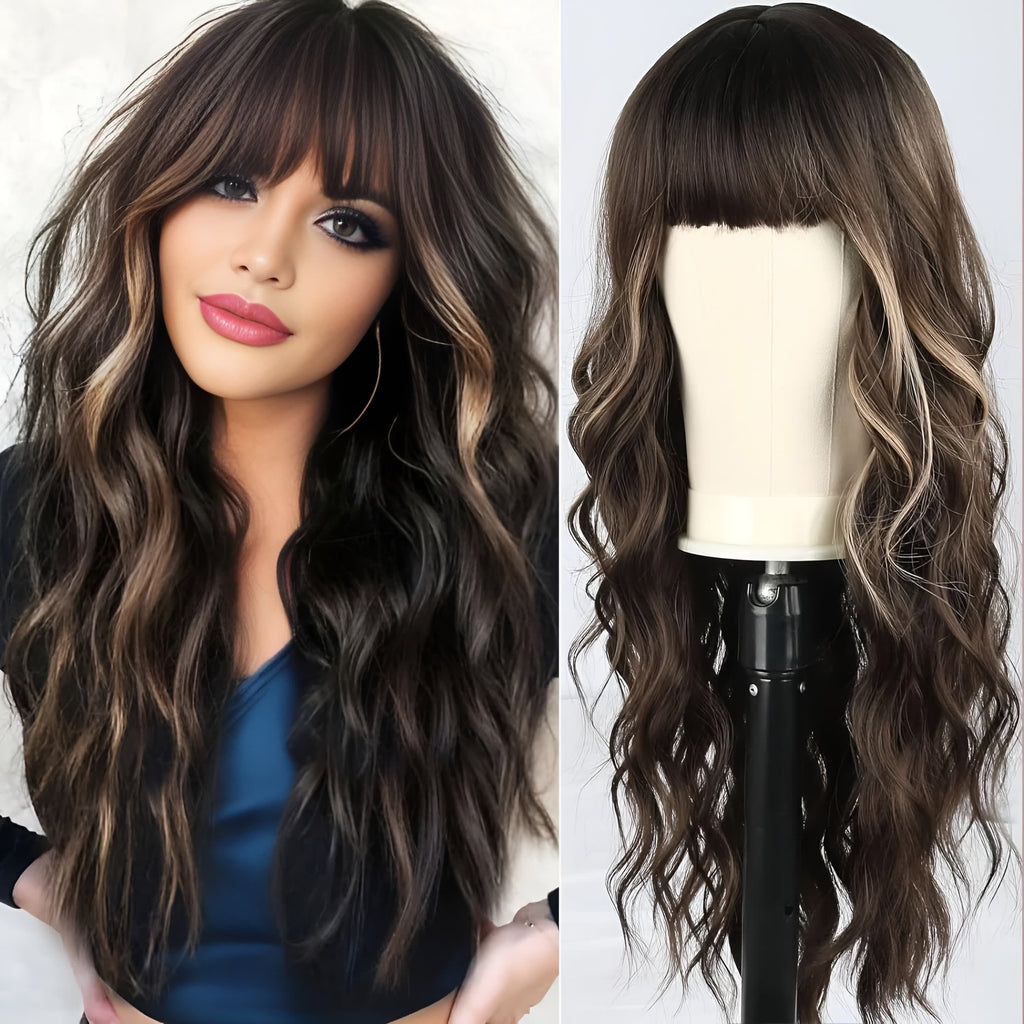 Elegant Loose Wave Synthetic Wig-0