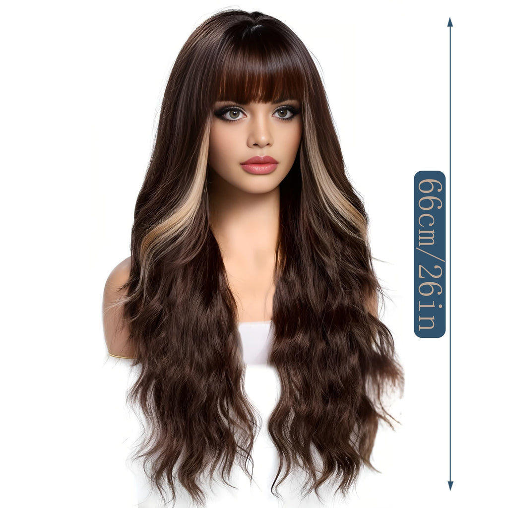Elegant Loose Wave Synthetic Wig-2