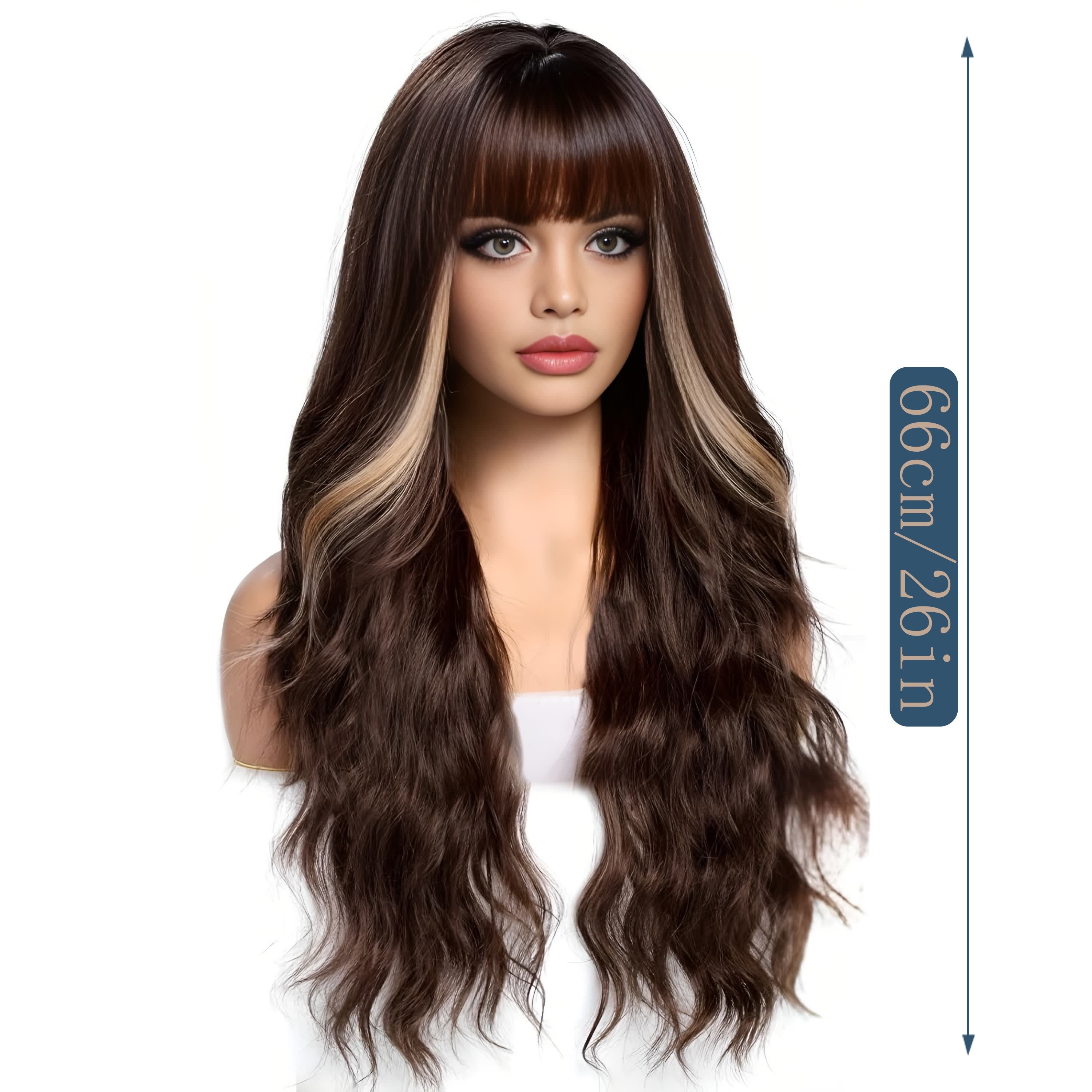 Elegant Loose Wave Synthetic Wig-2