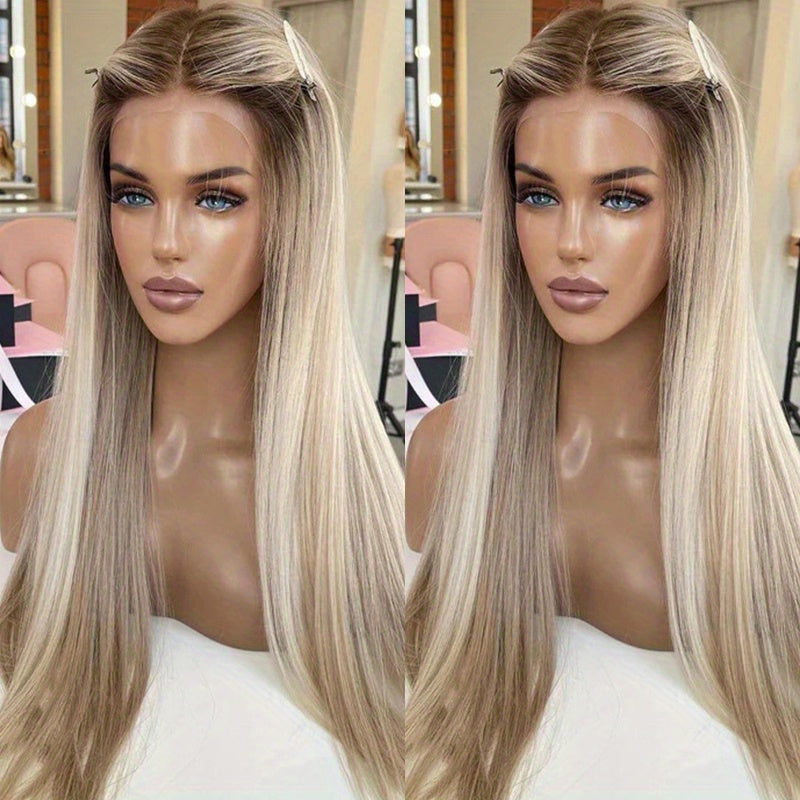 Elegant Ombre Lace Front Wig-2