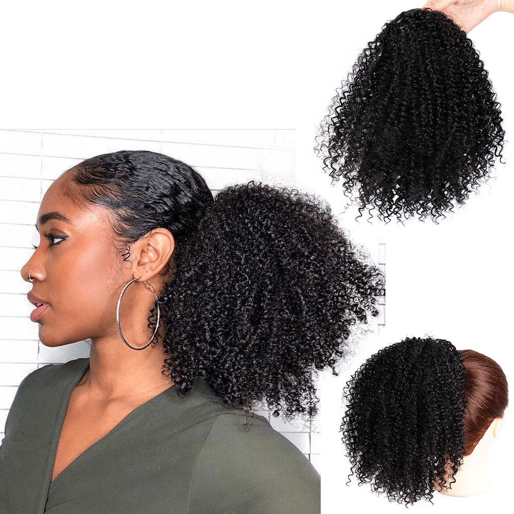 Short Curly European and American Wigs