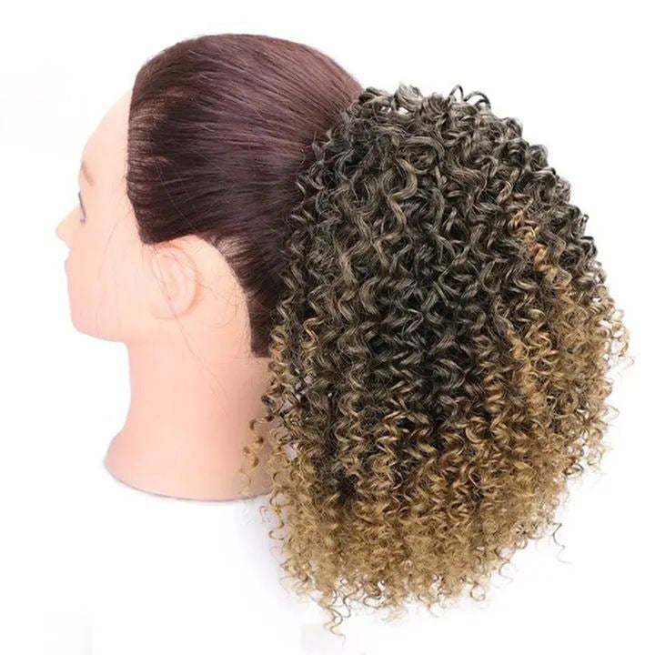 Short Curly European and American Wigs